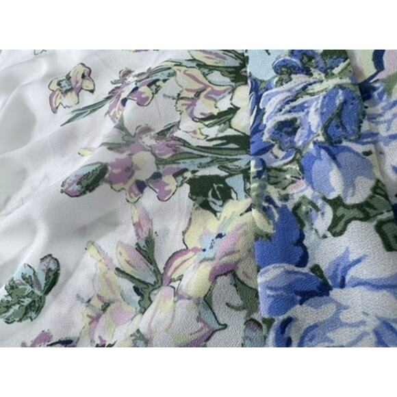 "DN DESIGNS" Stunning Floral Flowing Dress SZ 16 Marilyn Monroe Artsy Whimsical - Picture 7 of 12